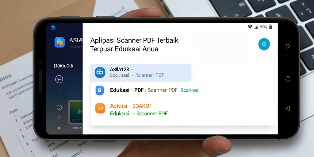 Antarmuka pengguna ASIA128 yang intuitif dan fungsional.