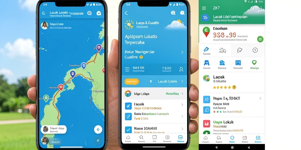 Antarmuka intuitif ZK7 untuk pelacakan lokasi real-time.