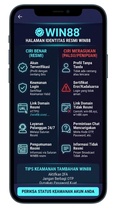 Kanal Resmi Unduh APK win88 untuk Android